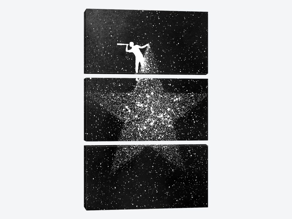 Star Gazing by Rob Dobi 3-piece Canvas Artwork