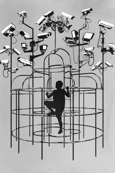 Similar To Banksy: Supervision by Rob Dobi