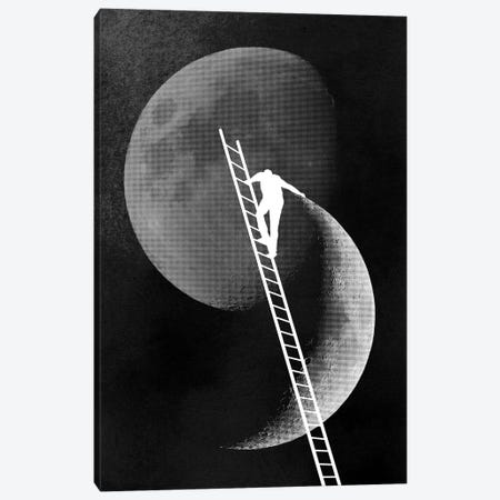 Light Side Of The Moon Canvas Print #DOB61} by Rob Dobi Canvas Print