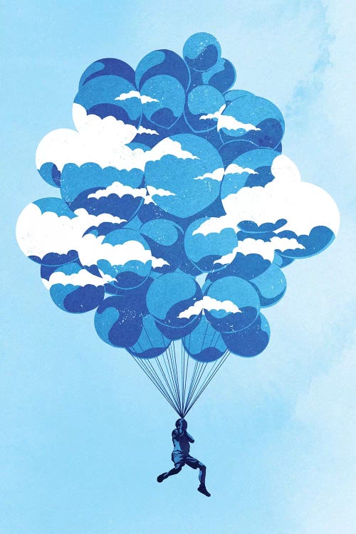 Up In The Air by Rob Dobi wall art