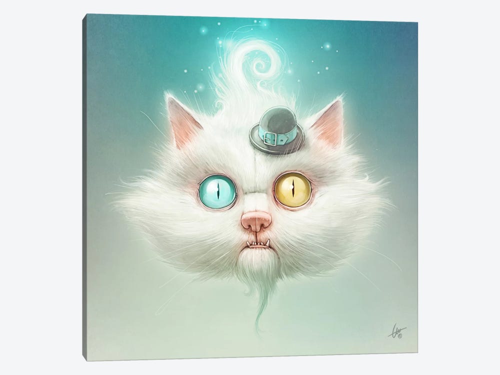 The Odd Kitty by Dr. Lukas Brezak 1-piece Canvas Wall Art