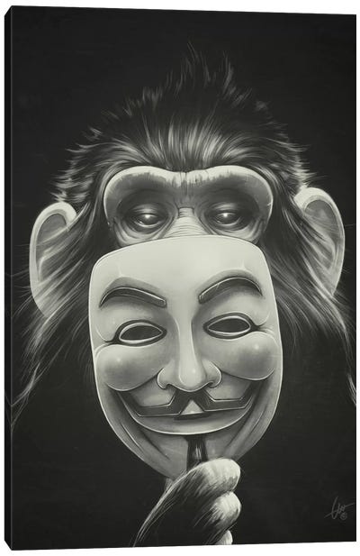 Anonymous Canvas Art Print - Dr. Lukas Brezak