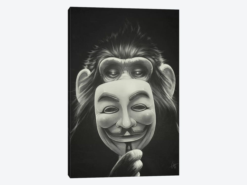 Anonymous by Dr. Lukas Brezak 1-piece Canvas Art