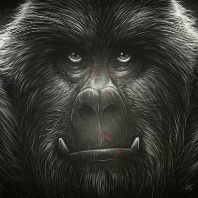 Kong! by Dr. Lukas Brezak acrylic art print