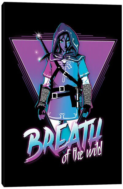 Breath Of The Wild Canvas Art Print - The Legend Of Zelda