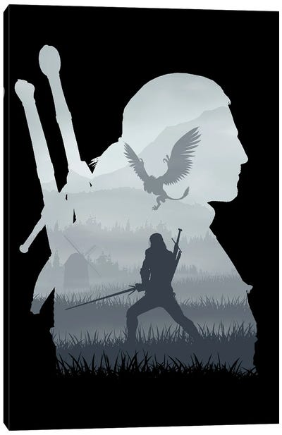 The Royal Griffin Canvas Art Print - The Witcher