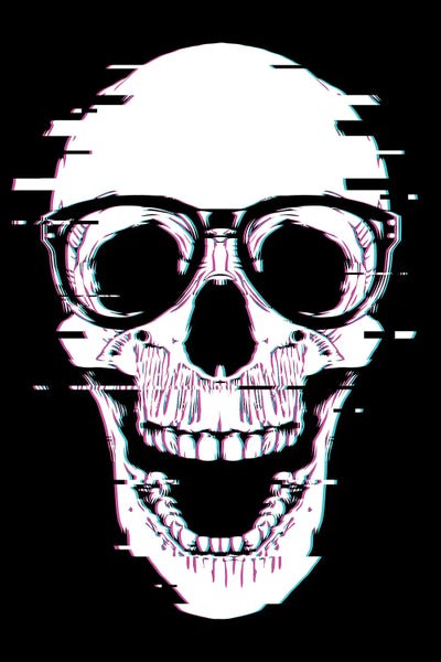 Back To Skull by Denis Orio Ibañez art print