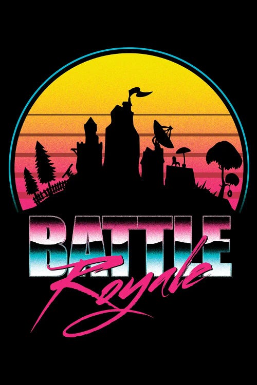 Battle Royale by Denis Orio Ibañez wall art