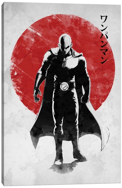 One Punch Hero Canvas Art Print - One Punch Man