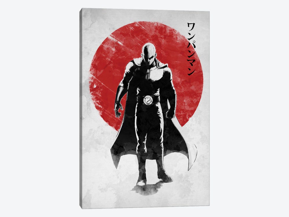 One Punch Hero by Denis Orio Ibañez 1-piece Canvas Print