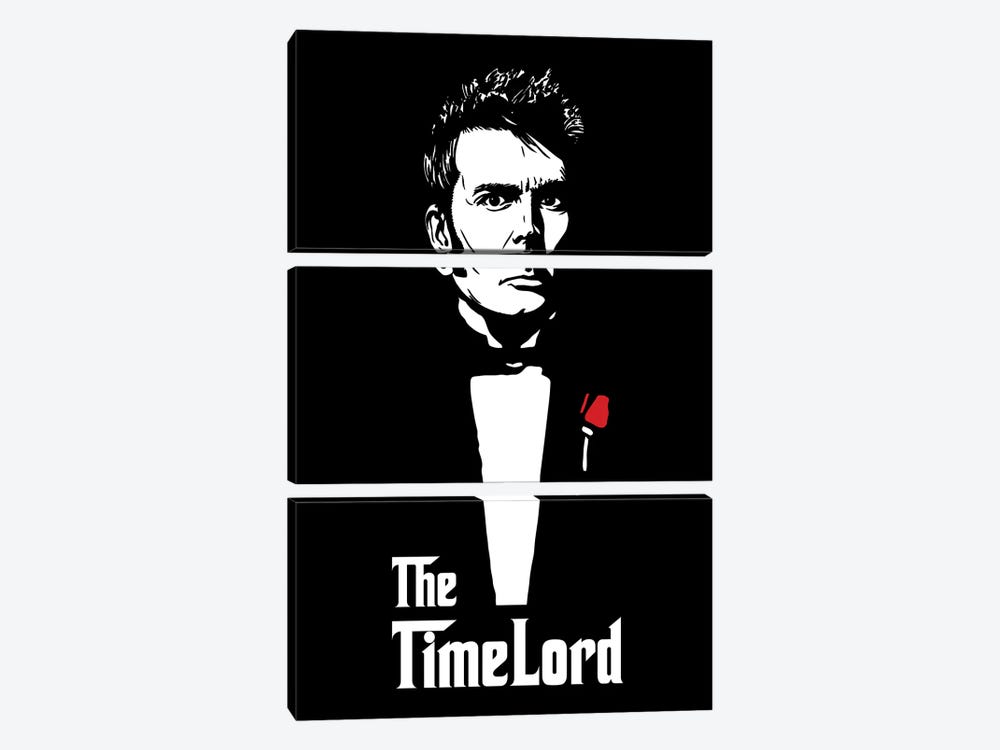 The Timelord by Denis Orio Ibañez 3-piece Canvas Artwork