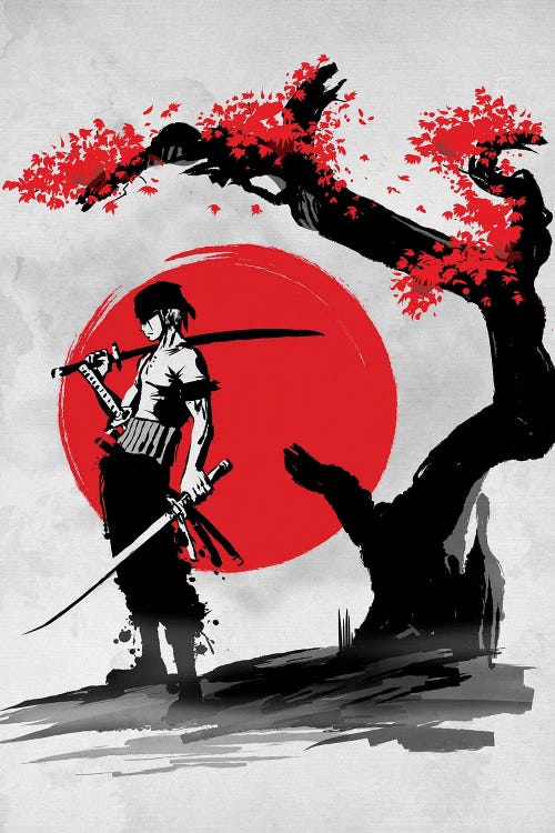 Swordsman Pirate by Denis Orio Ibañez wall art