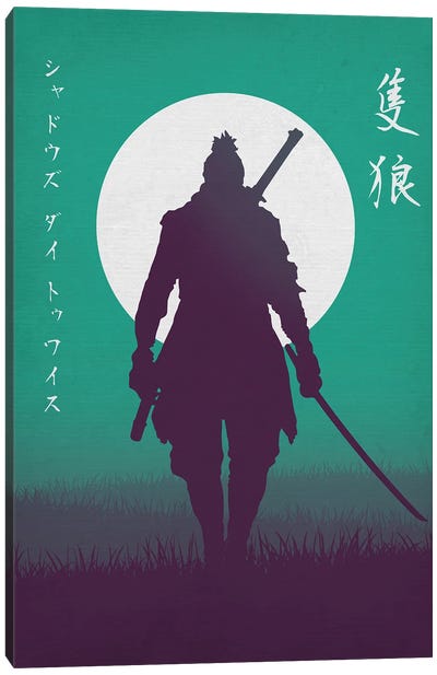 Wolf The Shinobi Canvas Art Print - Naruto