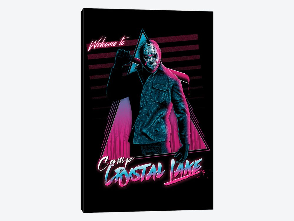 Welcome To Crystal Lake by Denis Orio Ibañez 1-piece Canvas Print