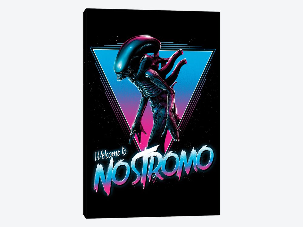 Welcome To Nostromo by Denis Orio Ibañez 1-piece Art Print