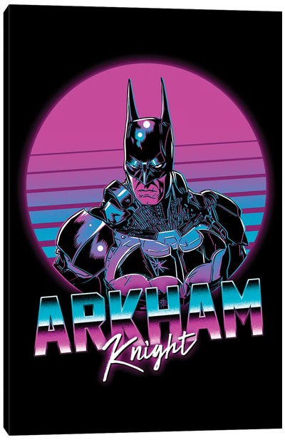 Arkham Knight Canvas Art Print - Justice League
