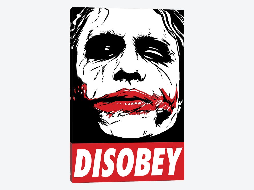Chaos And Disobey by Denis Orio Ibañez 1-piece Canvas Art Print
