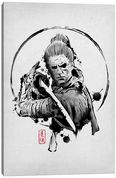 Shinobi Warrior Canvas Art Print - Anime Art