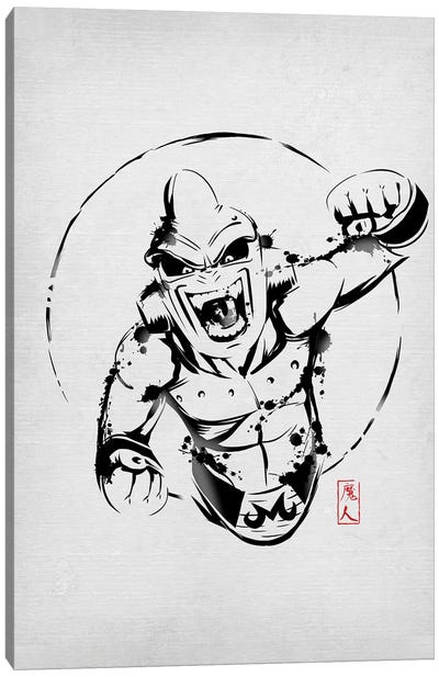 Demon Warrior Canvas Art Print - Dragon Ball Z