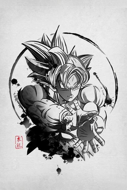 Ultra Instinct Form by Denis Orio Ibañez wall art