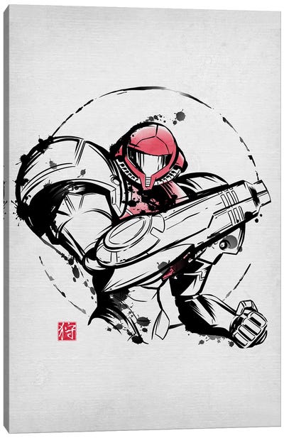 Ink Power Suit Canvas Art Print - Other Video Game Characters