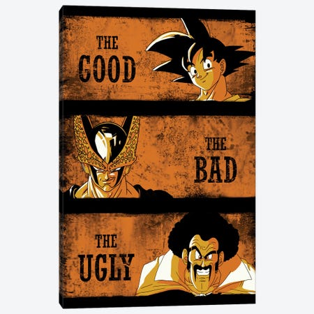 The Good The Bad And The Ugly Canvas Print #DOI329} by Denis Orio Ibañez Canvas Art Print