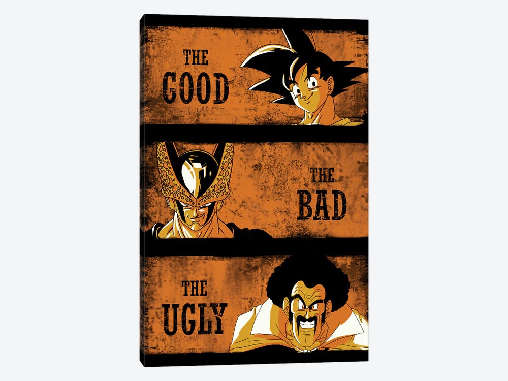 The Good The Bad And The Ugly by Denis Orio Ibañez 1-piece Art Print