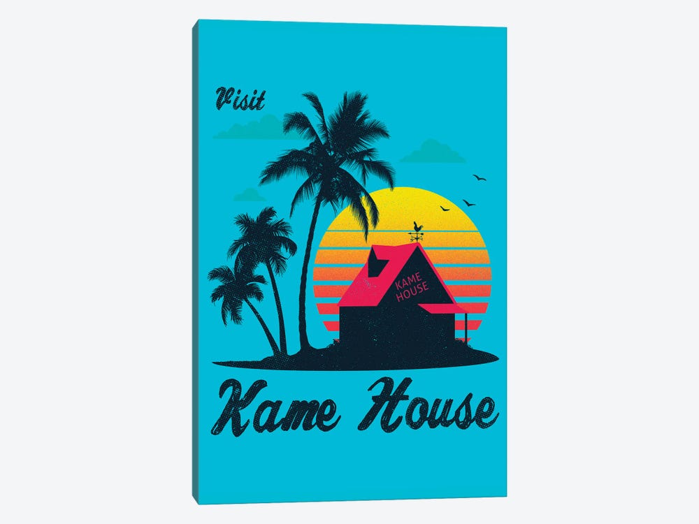 Visit Kame House by Denis Orio Ibañez 1-piece Canvas Wall Art