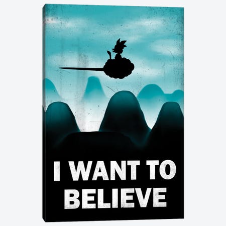 Believe In Heroes Canvas Print #DOI338} by Denis Orio Ibañez Canvas Wall Art