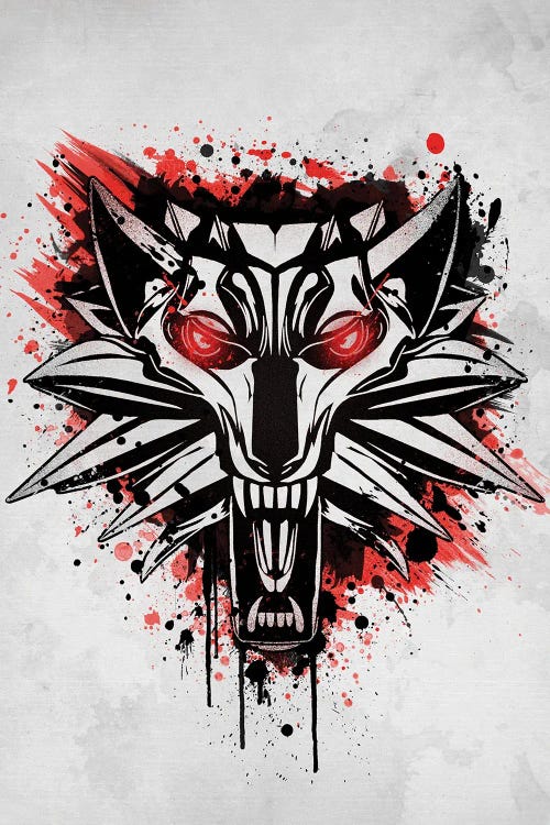 Splatter White Wolf