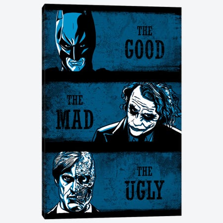 The Good The Mad And The Ugly Canvas Print #DOI367} by Denis Orio Ibañez Canvas Art