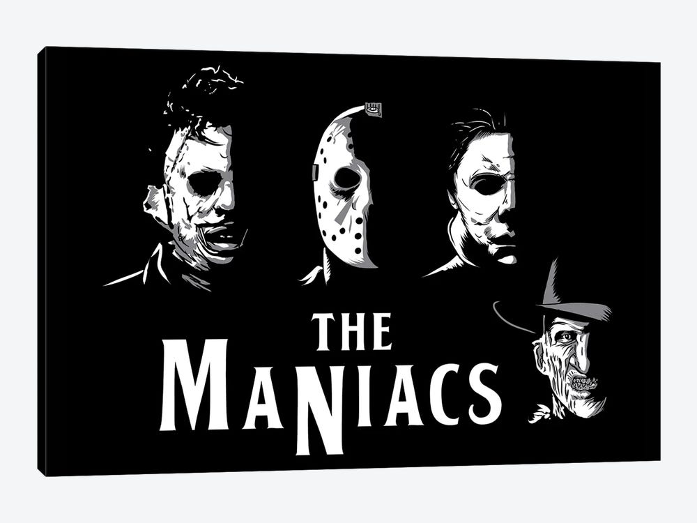 The Maniacs by Denis Orio Ibañez 1-piece Canvas Art