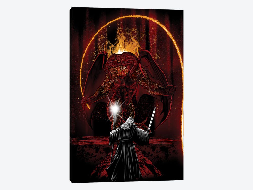 Demon Of The Ancient World by Denis Orio Ibañez 1-piece Canvas Print