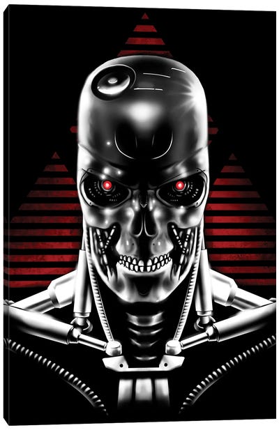 Judgment-Day Canvas Art Print - The Terminator