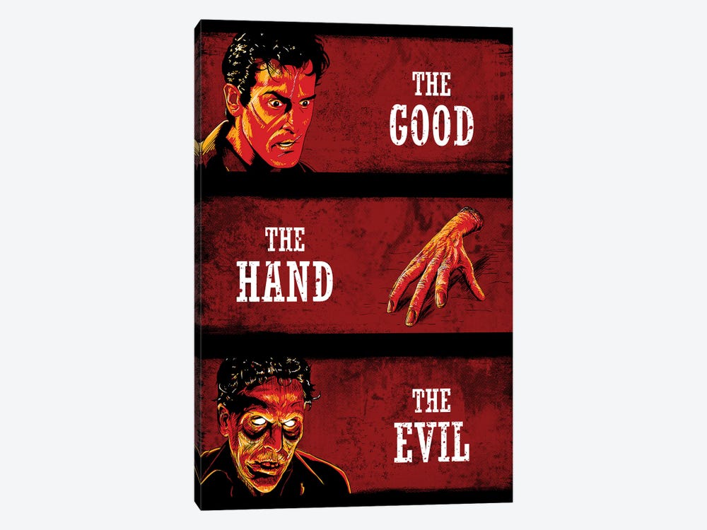 The Good The Hand And The Evil by Denis Orio Ibañez 1-piece Canvas Wall Art