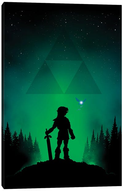 Hylian Warrior Canvas Art Print - The Legend Of Zelda