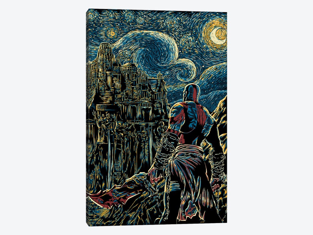 Starry Olympus by Denis Orio Ibañez 1-piece Canvas Art Print