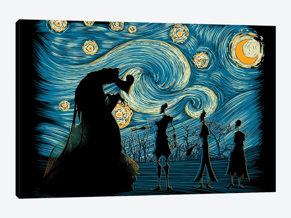 Starry Hallows by Denis Orio Ibañez 1-piece Canvas Art