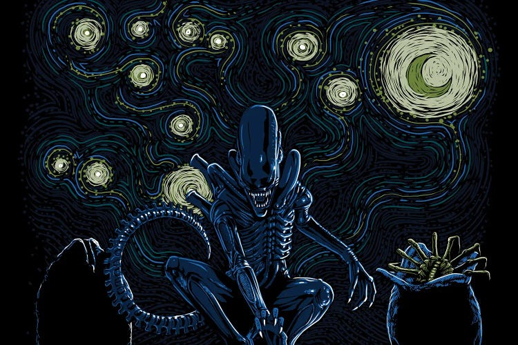 Starry Xenomorph