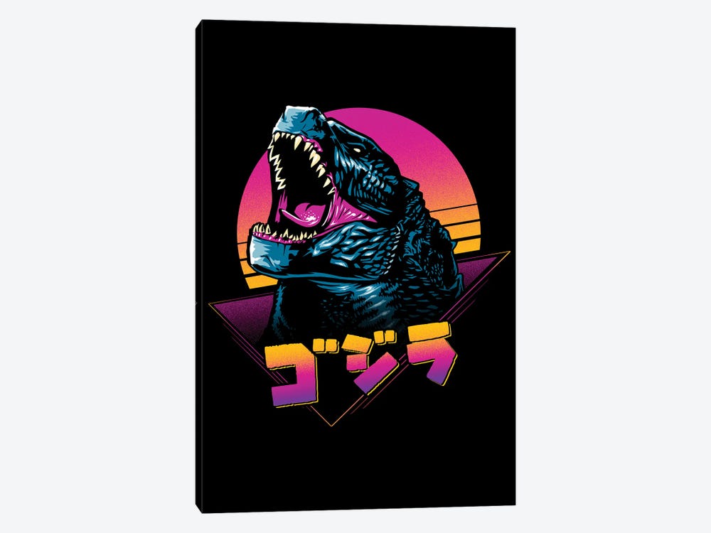 Alpha Monster by Denis Orio Ibañez 1-piece Canvas Wall Art
