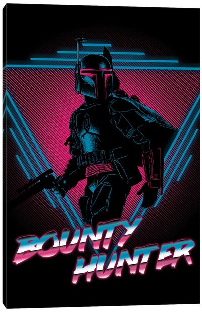 Bounty Hunter Canvas Art Print - Star Wars