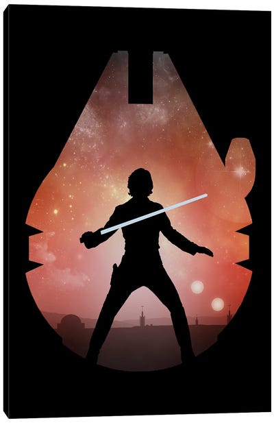 The Jedi Canvas Art Print - Movie & Television Character Art