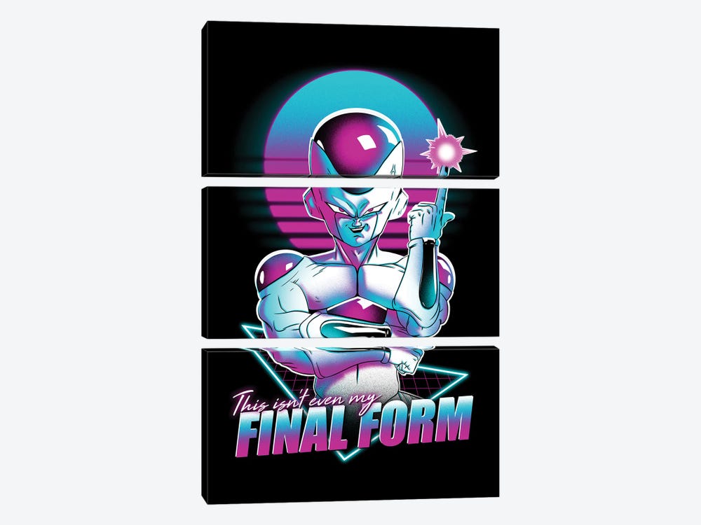 This Isn't Even My Final Form by Denis Orio Ibañez 3-piece Canvas Art Print