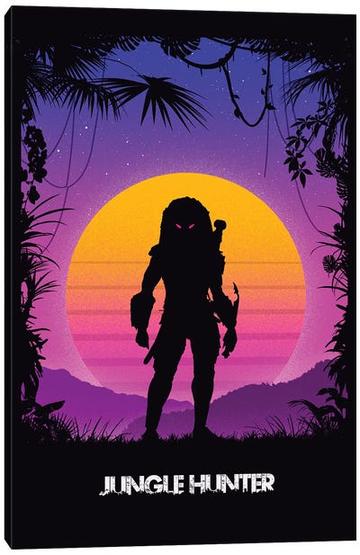 Jungle Hunter Predator Canvas Art Print - Denis Orio Ibanez