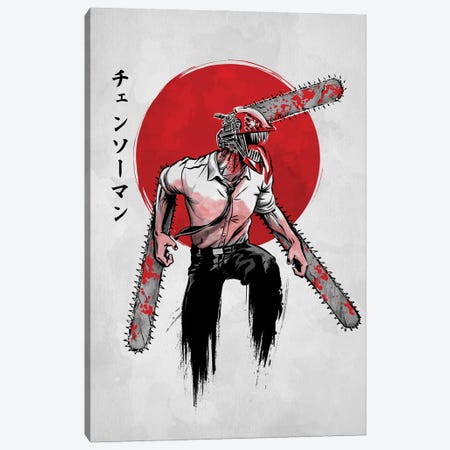 Power 15  Chainsaw man, an art canvas by Taorotana - INPRNT