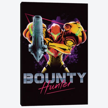 Classic Bounty Hunter Canvas Print #DOI5} by Denis Orio Ibañez Canvas Print