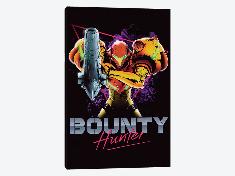 Classic Bounty Hunter by Denis Orio Ibañez 1-piece Canvas Print