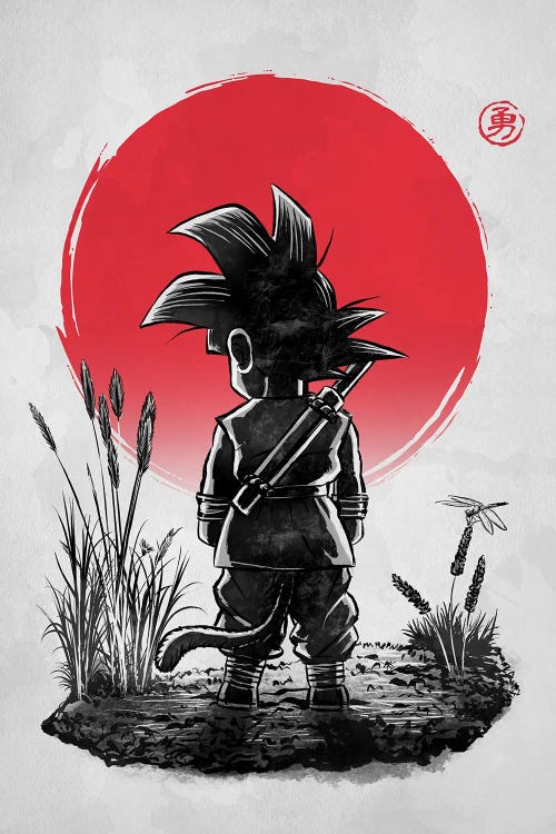 Young Hero Under The Sun by Denis Orio Ibañez wall art