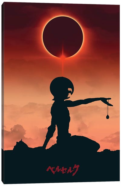 Invoker Of The Eclipse Canvas Art Print - Denis Orio Ibanez