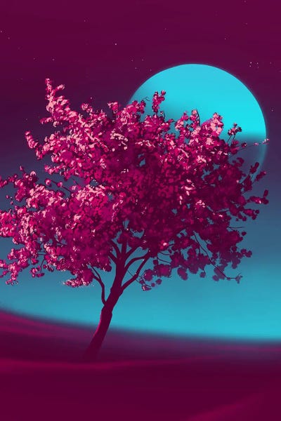 Denis Orio Ibañez: Retro Tree by Denis Orio Ibañez